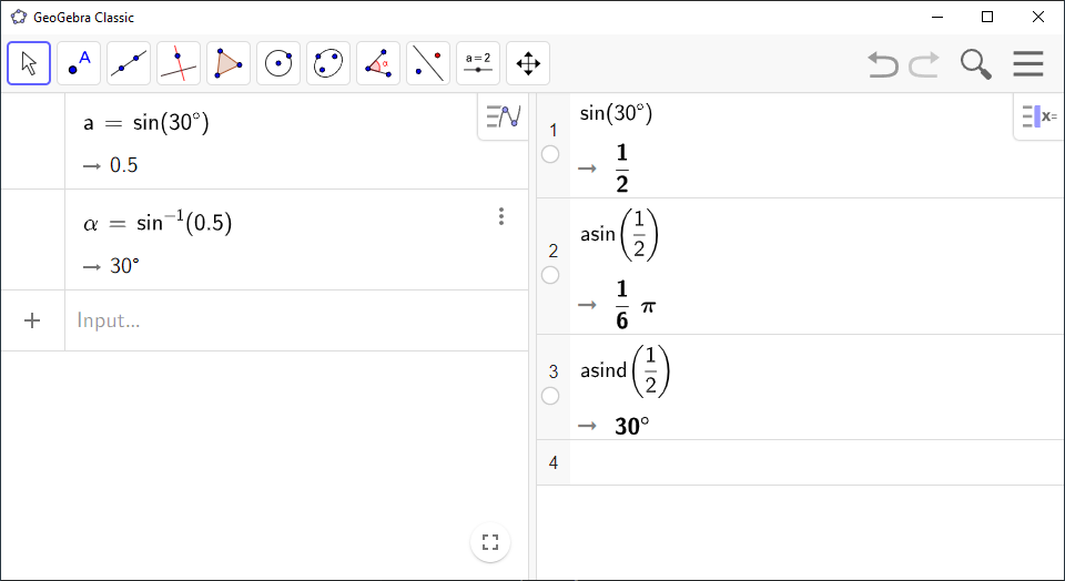 How to Use Trigonometric Functions in GeoGebra | House of Math