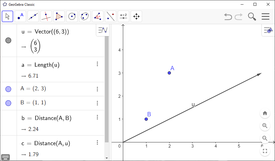 How To Graph A Vector In Geogebra House Of Math 8305