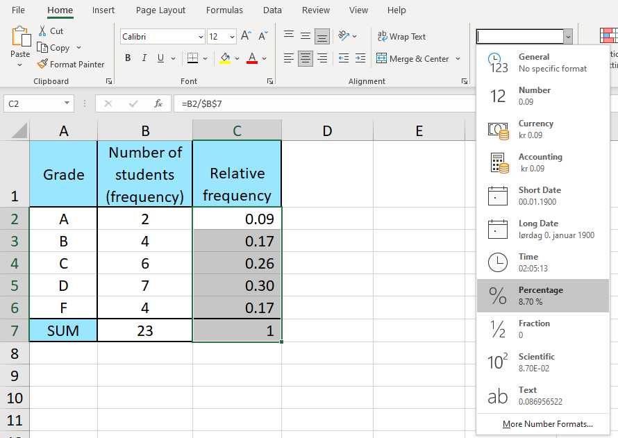 how-to-make-a-relative-frequency-table-in-excel-house-of-math