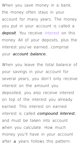 Article on How to Compute Compound Interest on Savings