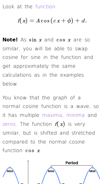 Article on How to Analyze the Cosine Function