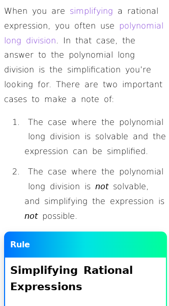 Article on How are Rational Expressions Simplified?