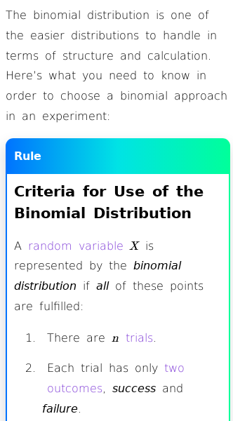 Article on Examples of the Binomial Distribution