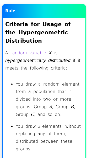 Article on What Is a Hypergeometric Probability Distribution?