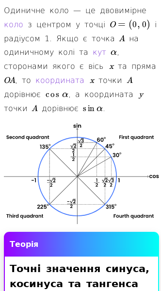 Тригонометрія | House of Math