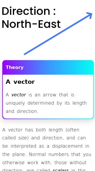 Vectors free math encyclopedia house of math