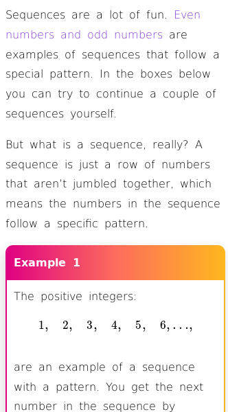 Article on What Are Number Sequences?