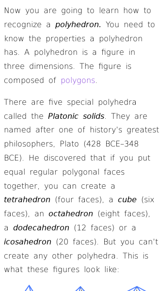Article on What Does Polyhedron Mean?