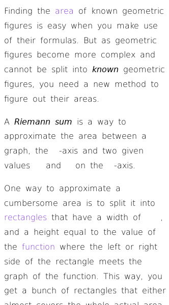 Article on What Are Riemann Sums Used for?