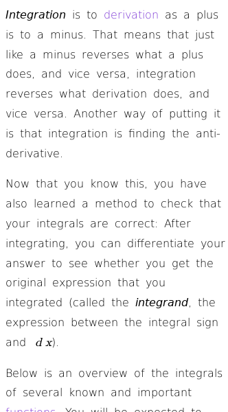 Article on What Are the Important Integration Rules?
