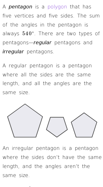Article on Area and Perimeter of a Pentagon