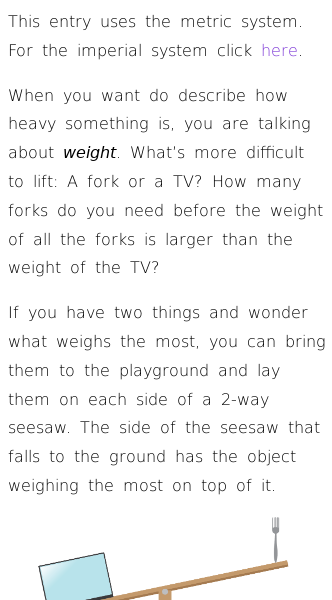Article on What Are the Metric Units for Weight?