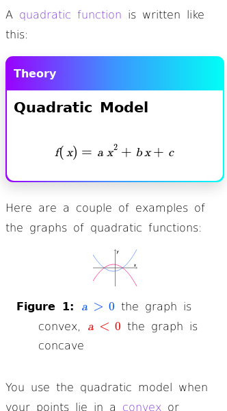 Article on What Are Quadratic Models?