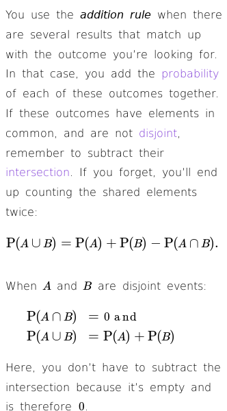 Rules of Probability | Free Math Encyclopedia | House of Math