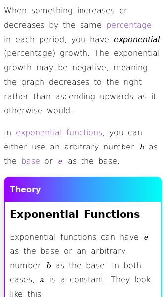 Article on Exponential Functions with Euler's Number